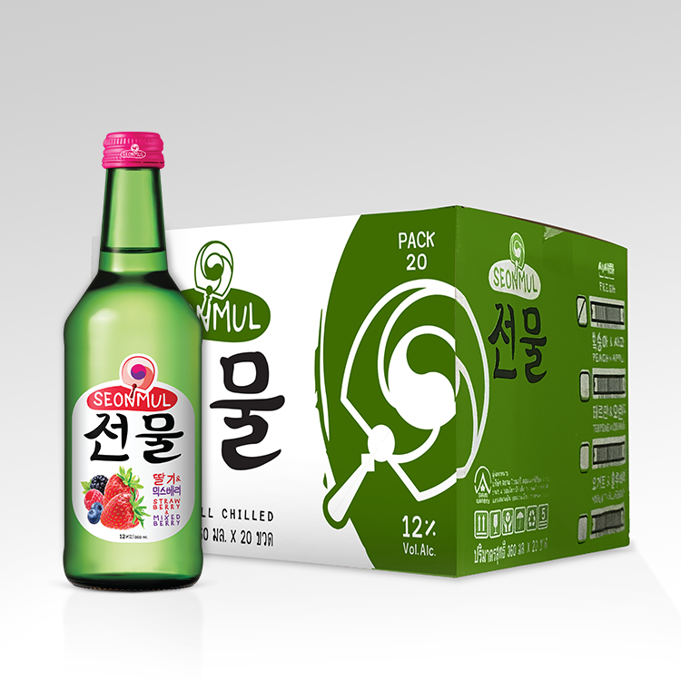 SOJU STRAWBERRY&MIXED BERRY